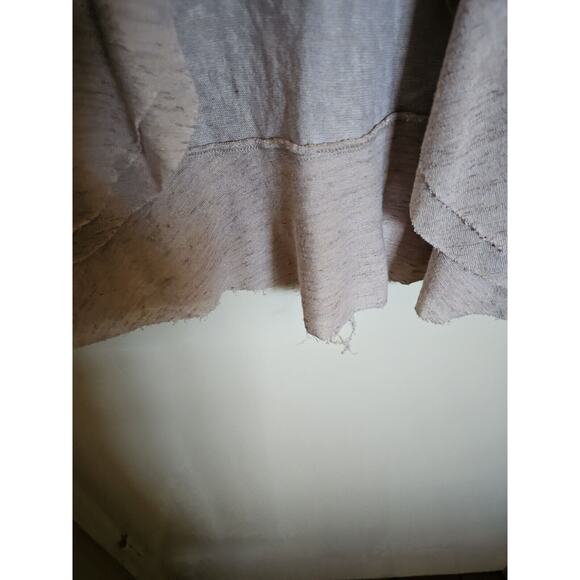 Style & Co Beige Raw Hem Two Tone Open Cardigan XXL - Picture 10 of 11